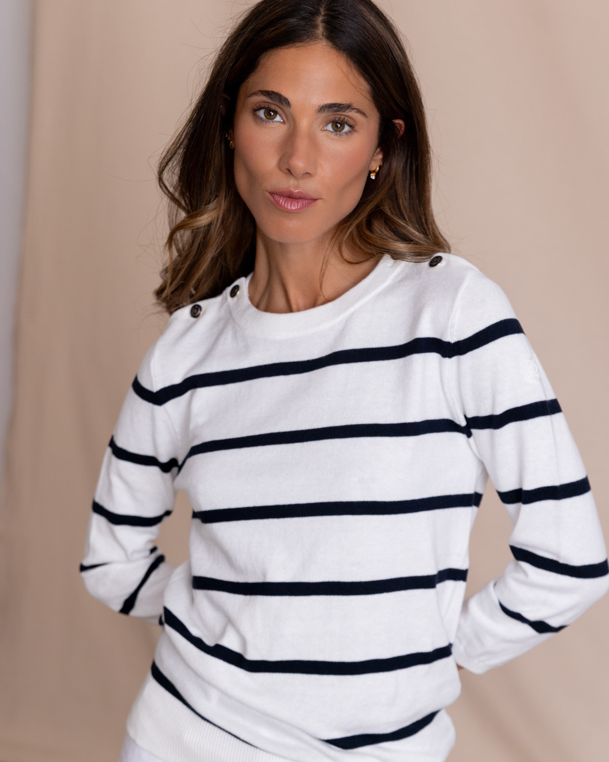 Jersey marinero de mujer - Henry Arroway - Crudo Crudo-2