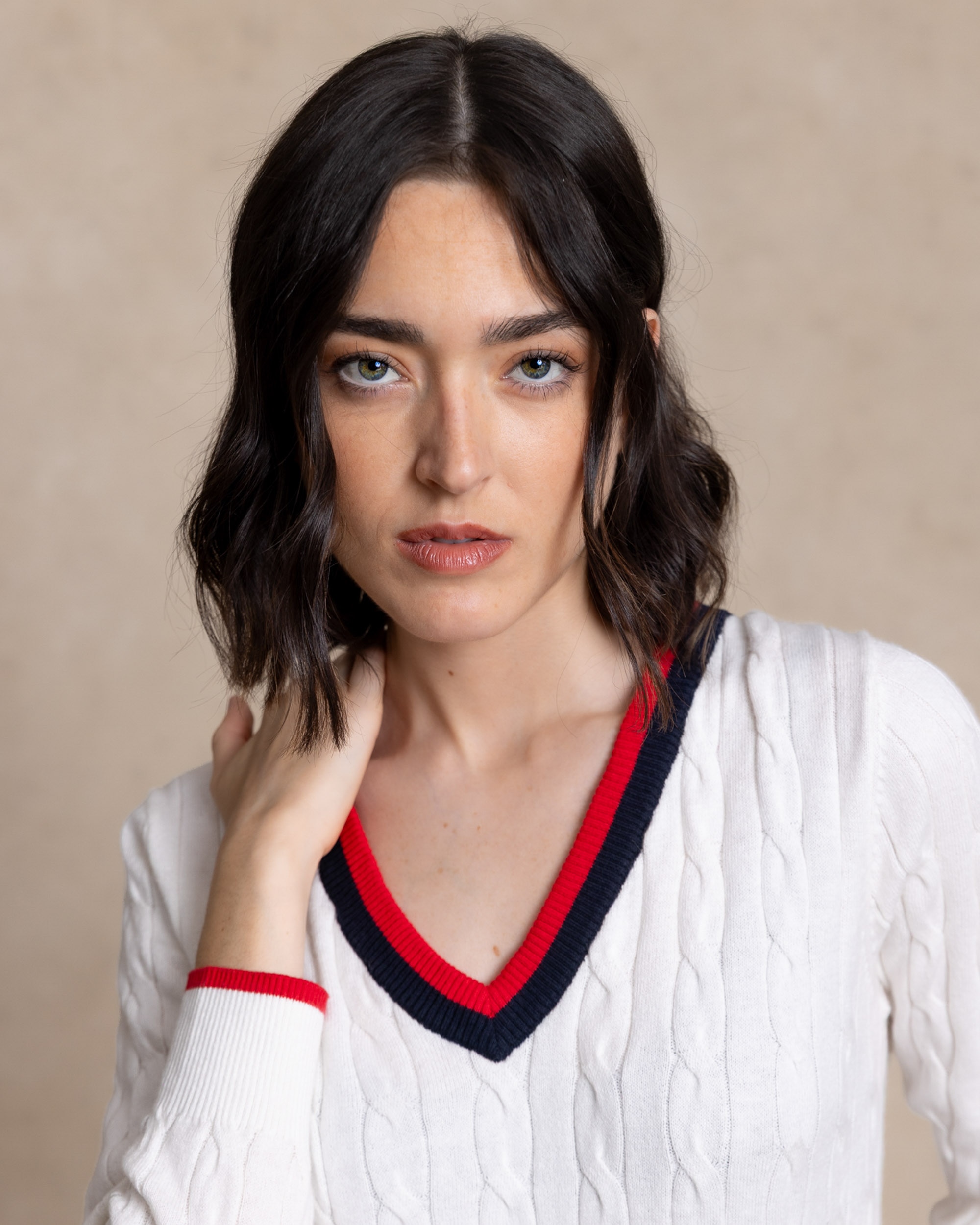 Imagen 5 de Jersey de mujer en ochos - Henry Arroway - Blanco Blanco
