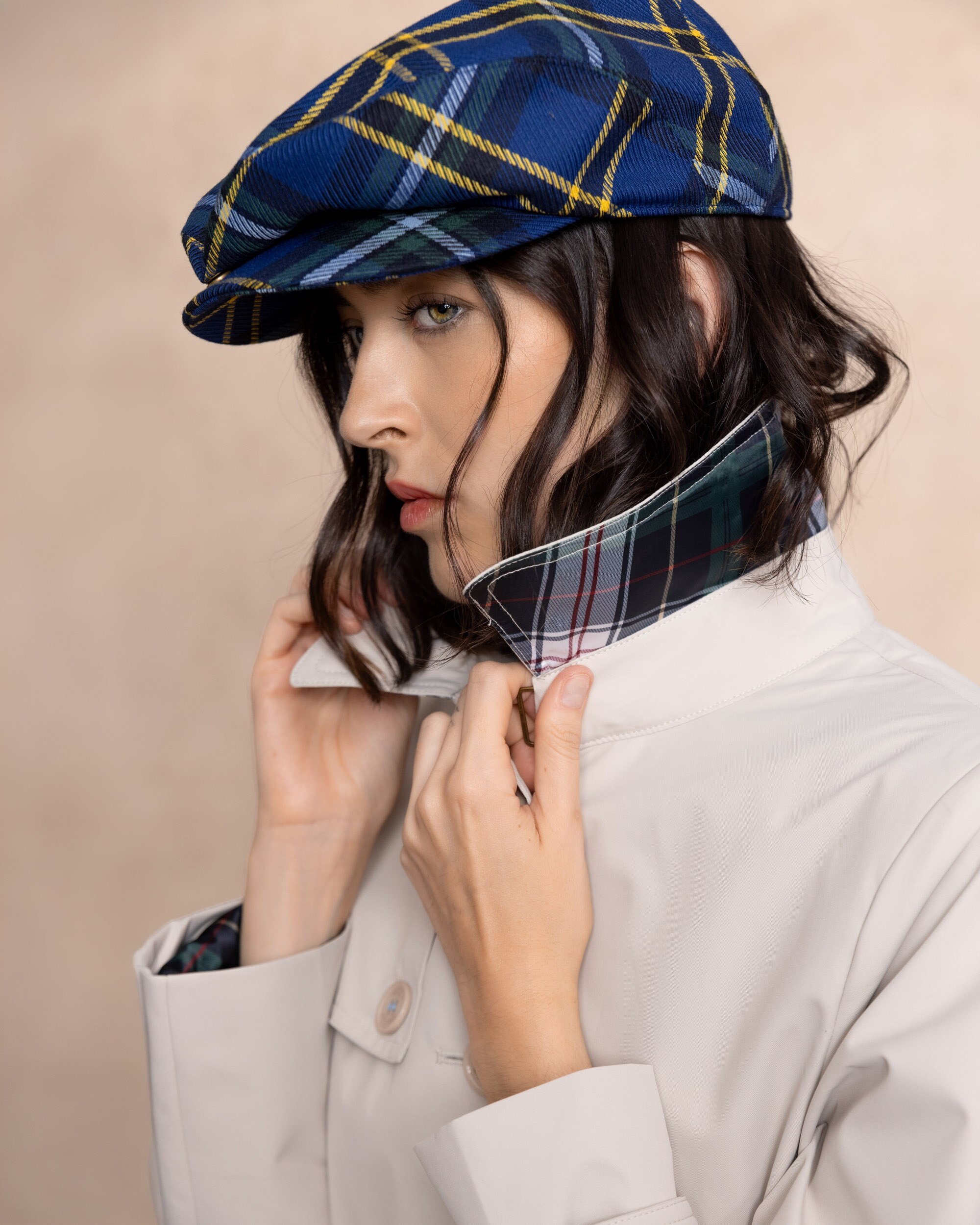Imagen 5 de Gabardina larga de mujer - Henry Arroway - Gris Gris
