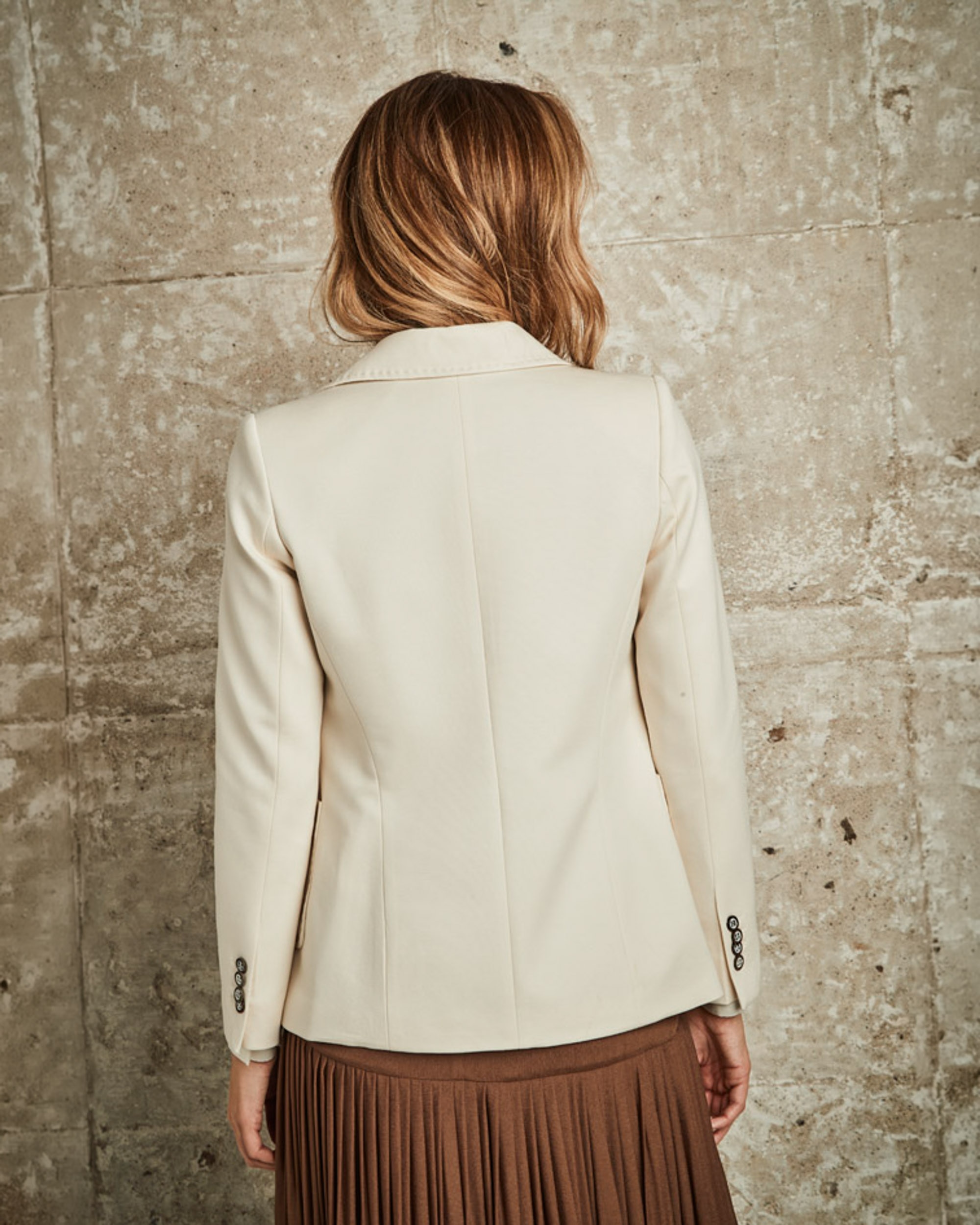 Blazer para mujer - Henry Arroway - Blanco Blanco-2