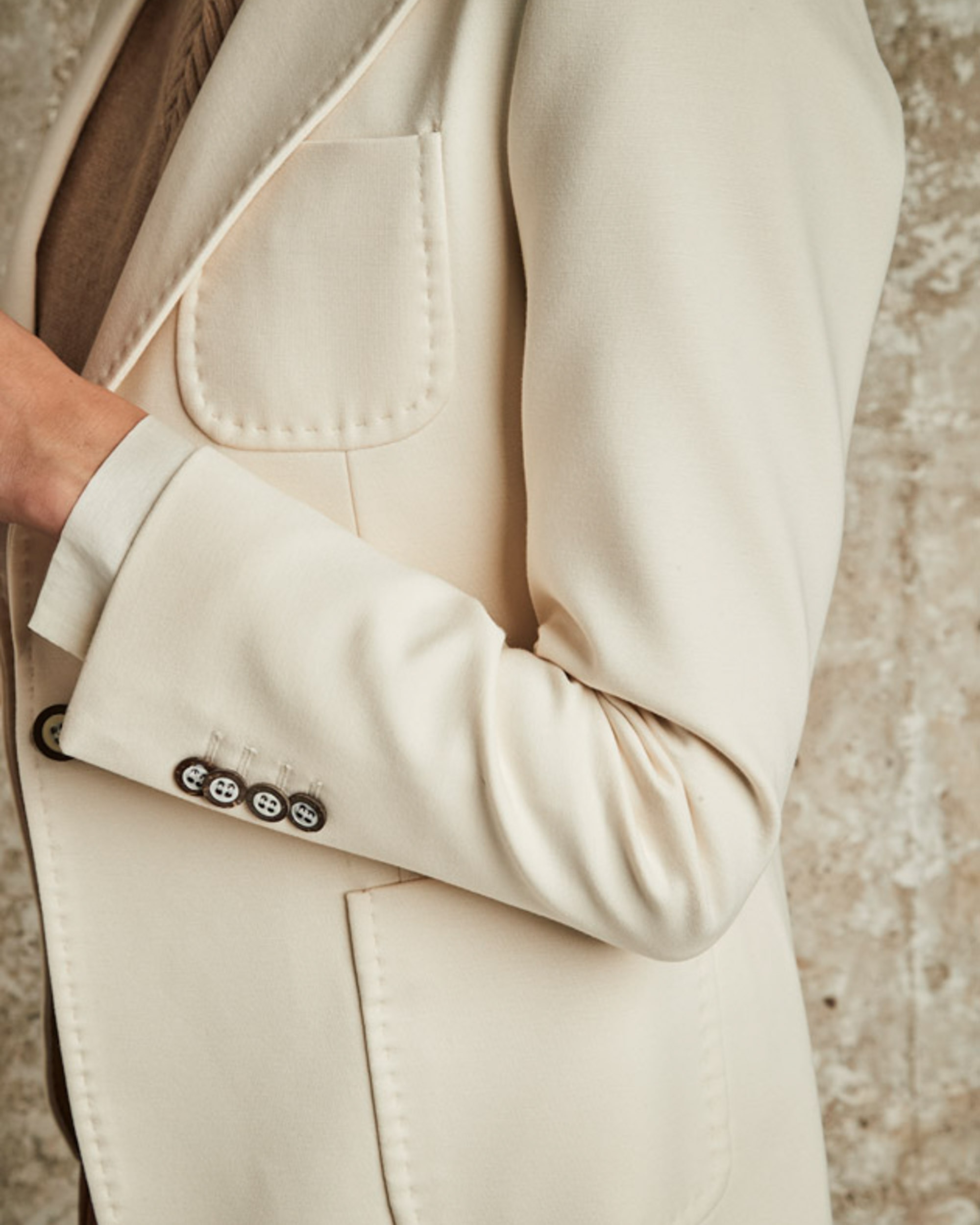 Blazer para mujer - Henry Arroway - Blanco Blanco-6