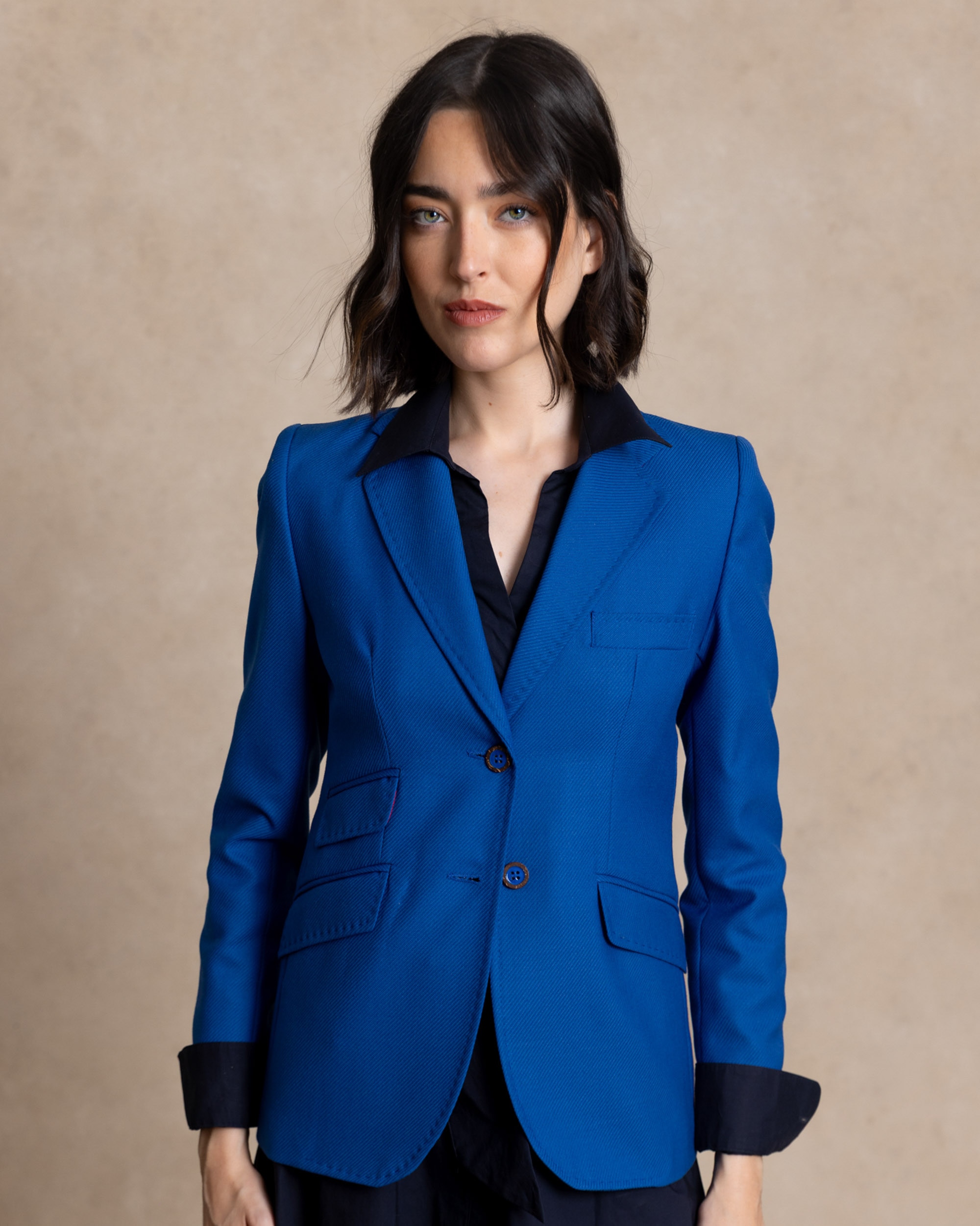 Blazer para mujer - Henry Arroway - Azul Azul-1
