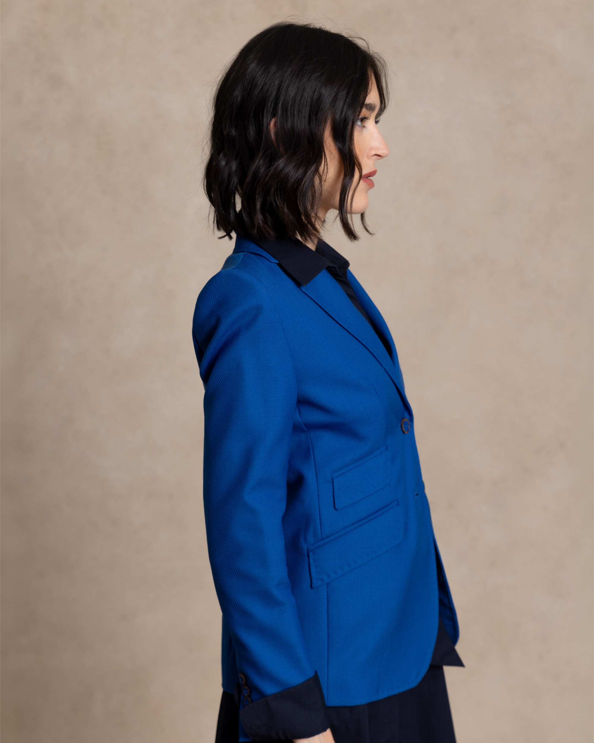 Blazer para mujer - Henry Arroway - Azul Azul-3