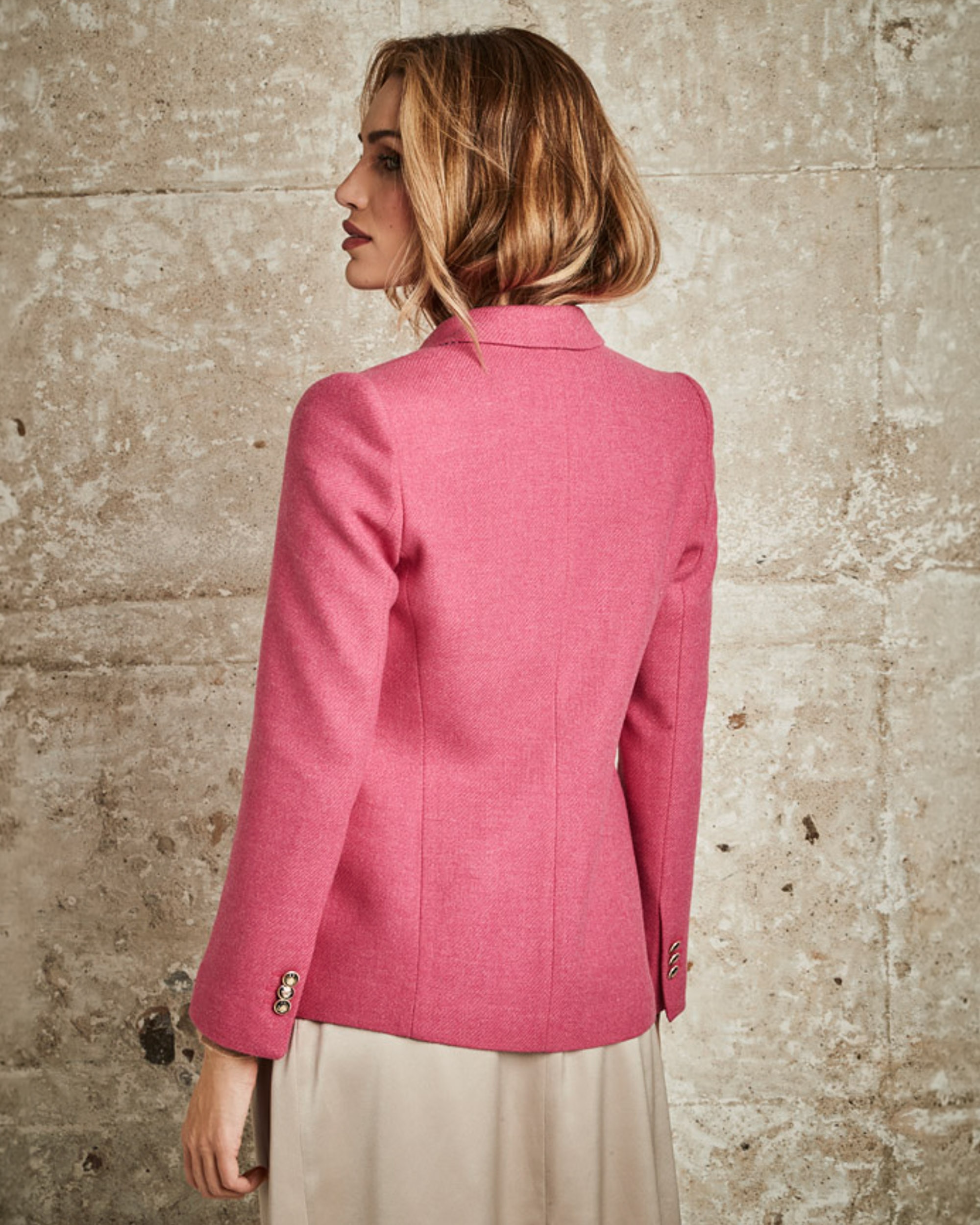 Blazer para mujer - Henry Arroway - Fucsia Fucsia-2