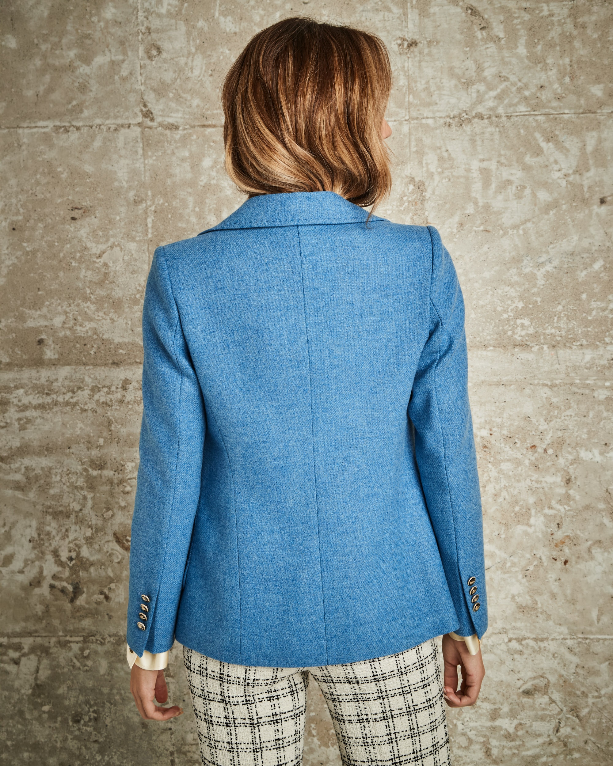 Blazer para mujer - Henry Arroway - Azul Azul-2