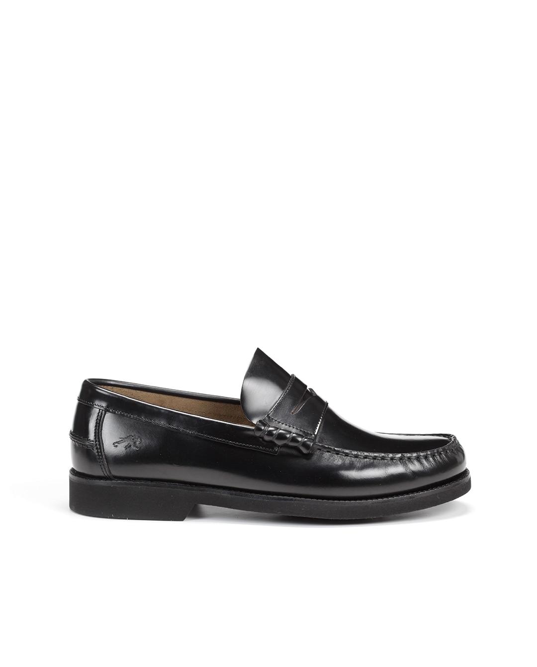 Imagen 0 de Mocasines de hombre  fabricados en piel Negro