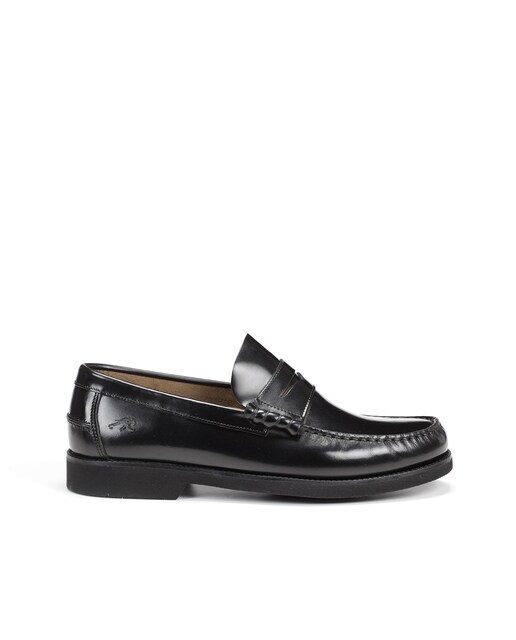 Imagen 0 de Mocasines de hombre  fabricados en piel