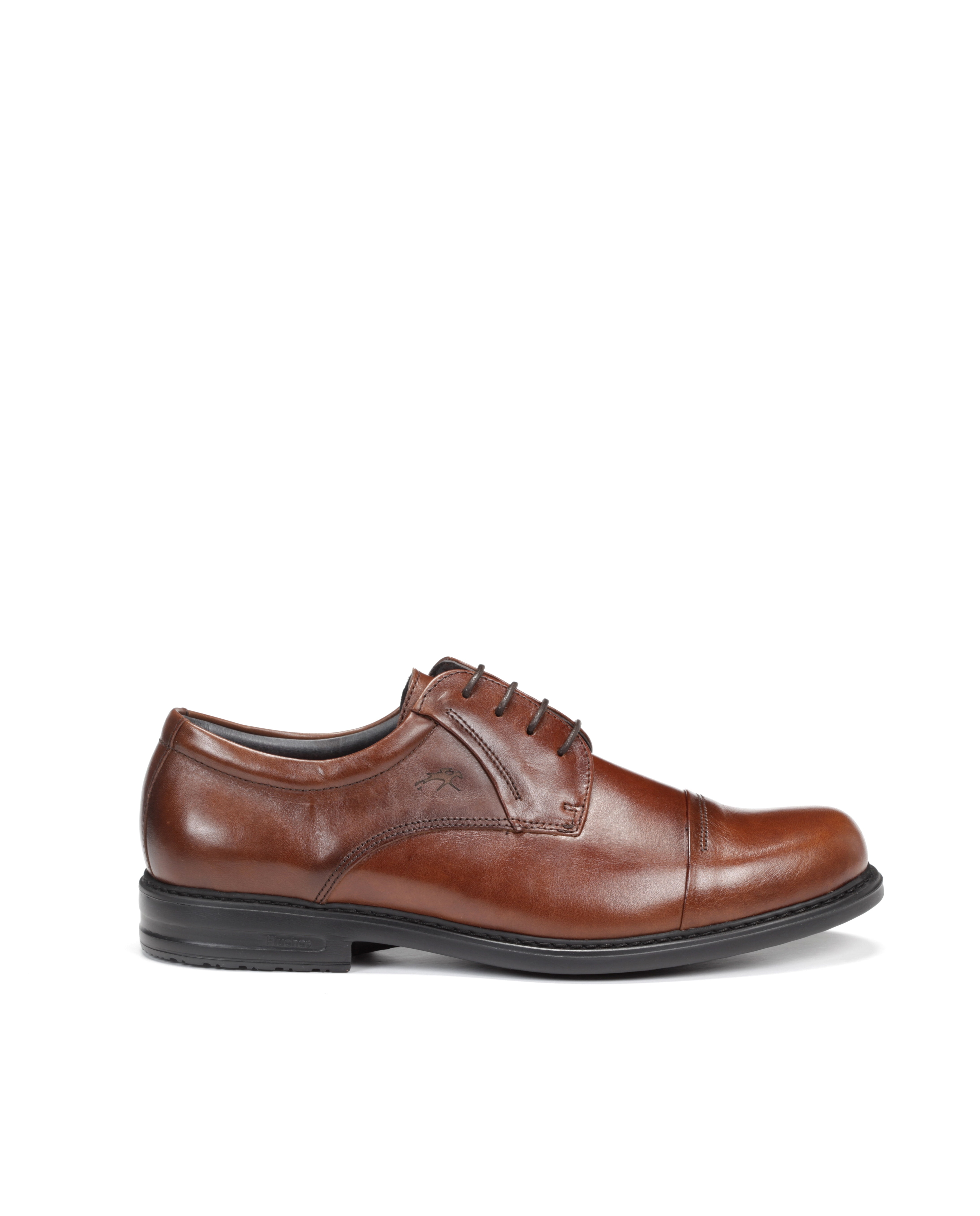 Zapatos de cordones de hombre fabricados en piel - Fluchos - Marrón Marrón-1