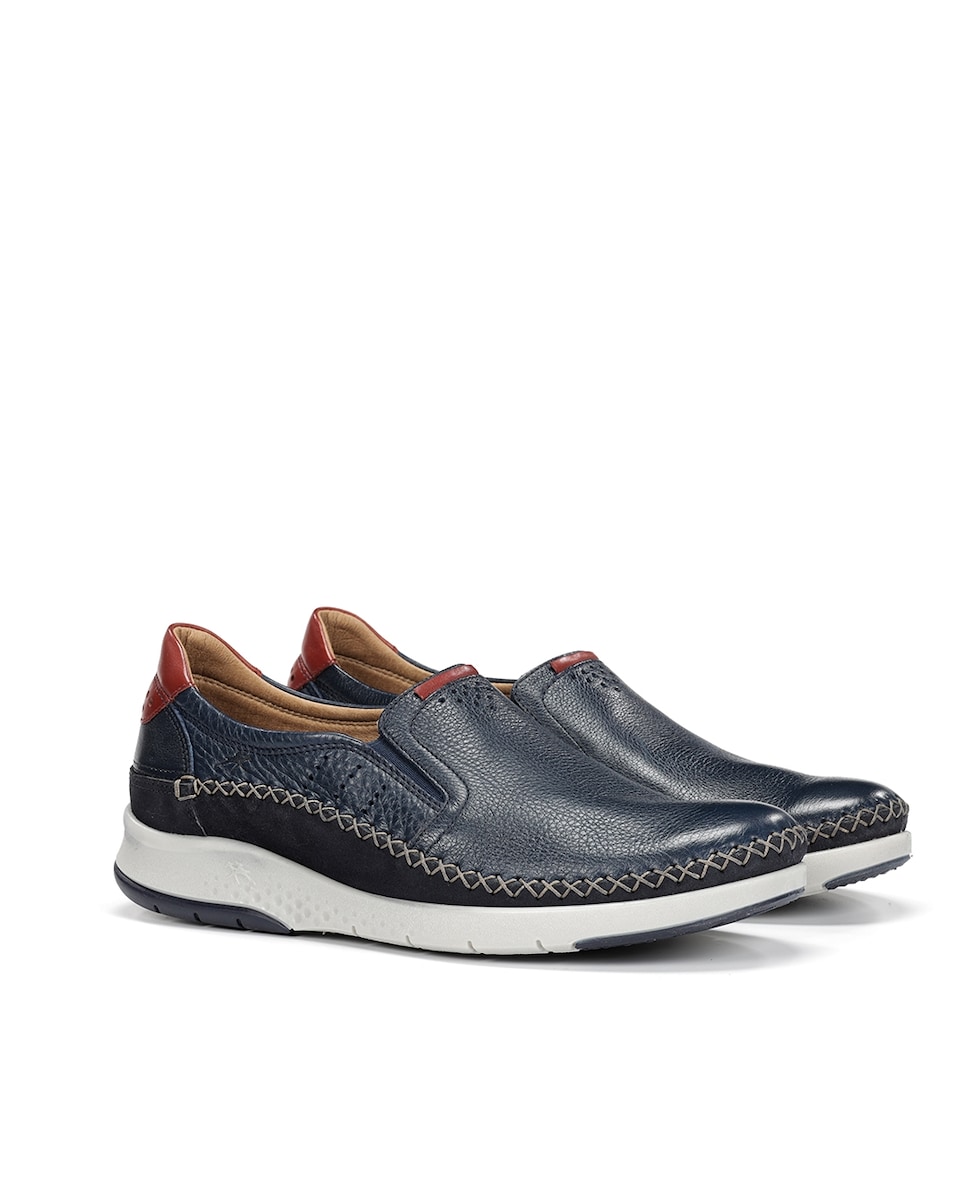 Mocasin Hombre Verano Mocasines Fluchos F2194 Tribal Para Hombre