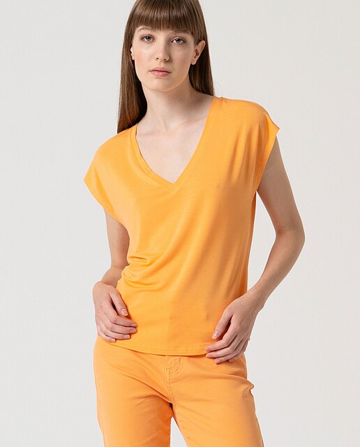 Imagen 0 de Camiseta de mujer sin mangas bamboo lisa