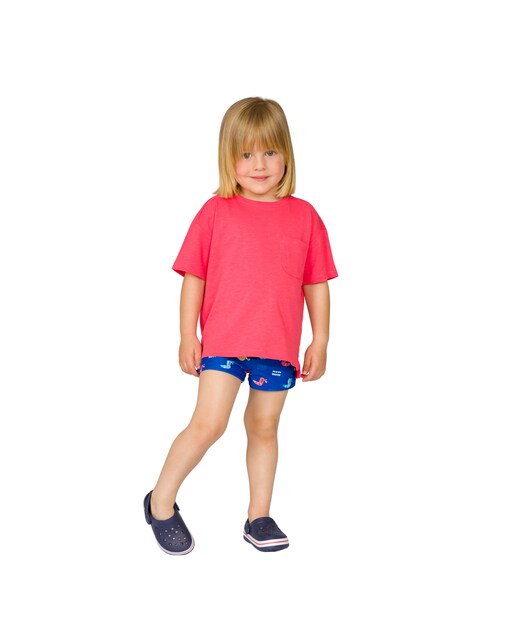 Imagen 0 de Camiseta de bebé de manga corta y bolsillo en el pecho