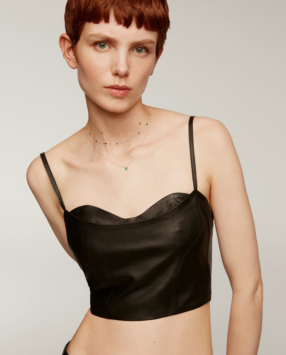 Collar de amarillo de 9k con estrellas - Aristocrazy - Oro Oro-6