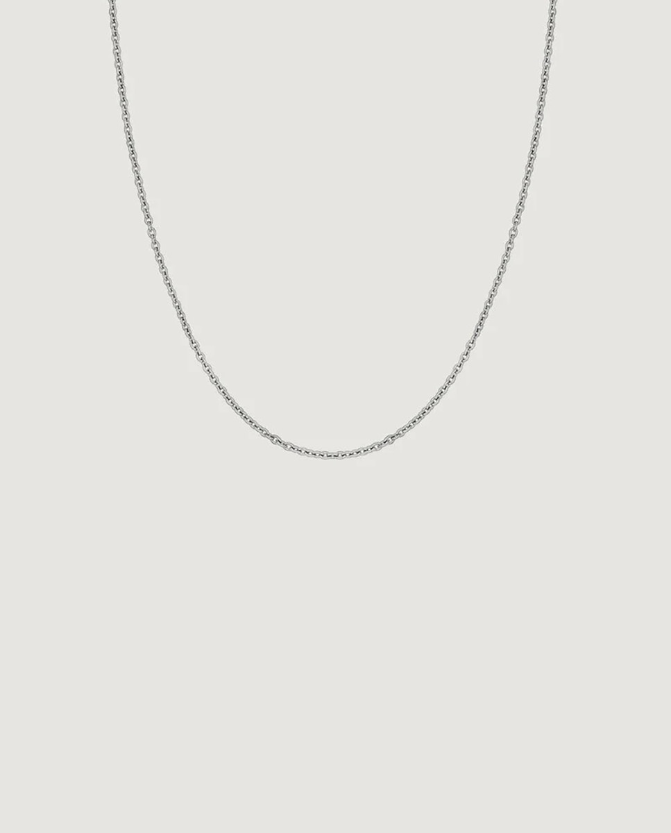 Charm artesanal de 925 bañada en oro amarillo de 18k con inicial y - Aristocrazy - Plata Plata-1