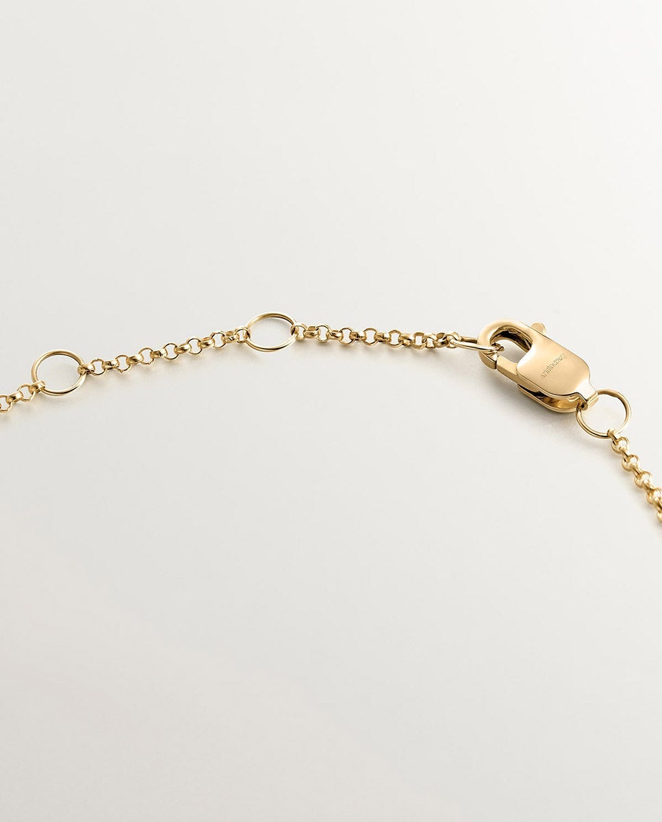 Pulsera de cadena de oro amarillo de 9k con estrellas - Aristocrazy - Dorado Dorado-5