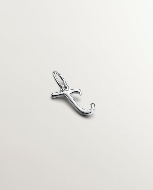Imagen 0 de Charm de plata con inicial J