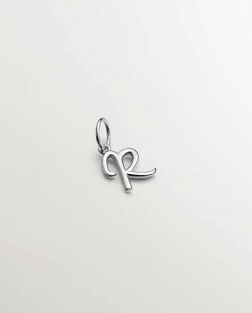 Imagen 0 de Charm de plata 925 con inicial R