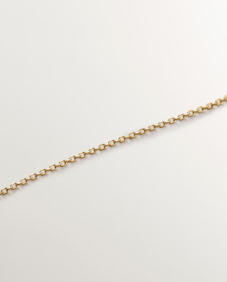 Colgante de oro amarillo de 9k con trébol de rubíes rojos y diamantes - Aristocrazy - Rojo Rojo-5