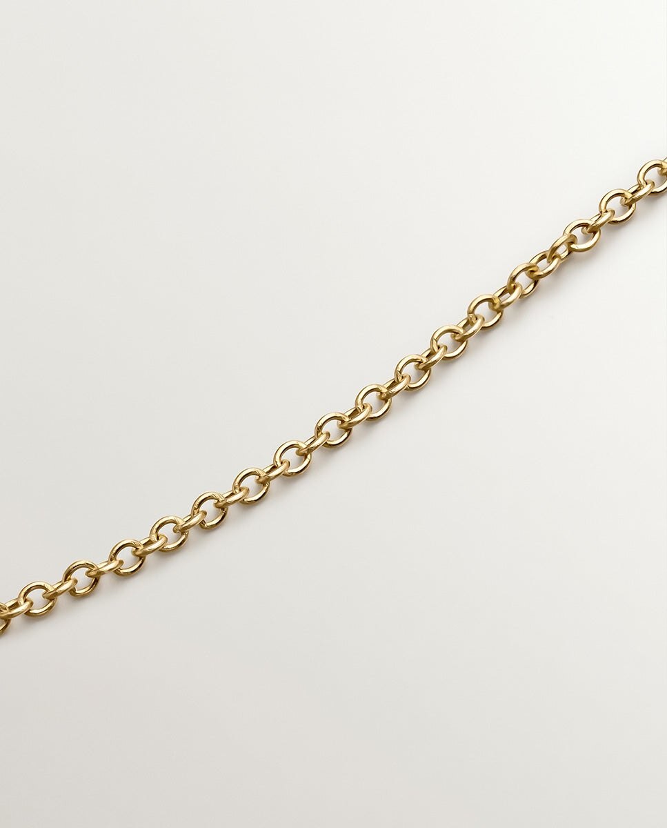 Colgante de oro amarillo de 9k con esmeralda y diamante - Aristocrazy - Verde Verde-5