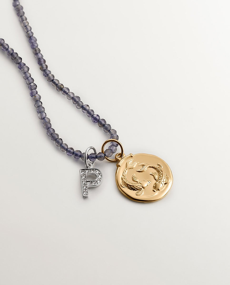 Charm piscis de plata 925 bañada en amarillo de 18k - Aristocrazy - Oro Oro-5
