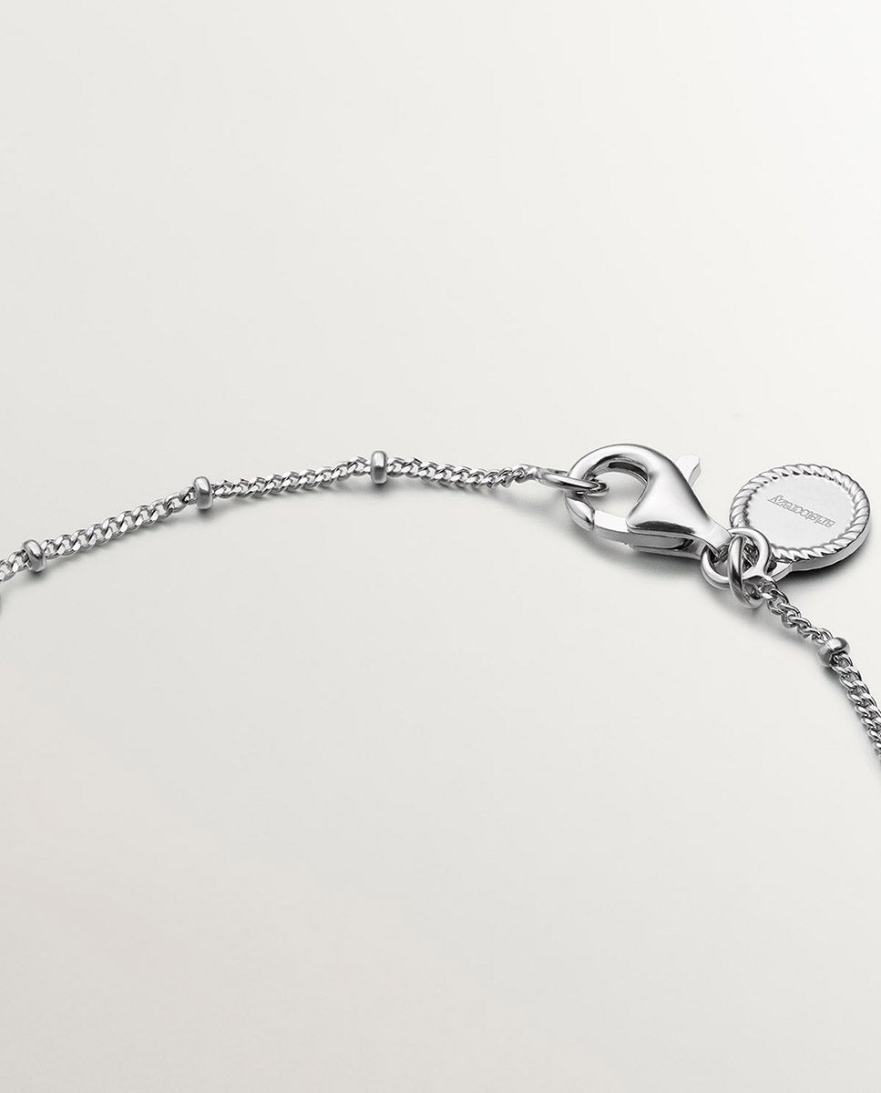 Pulsera de cadena de plata 925 con lunas y estrellas - Aristocrazy - Plata Plata-7
