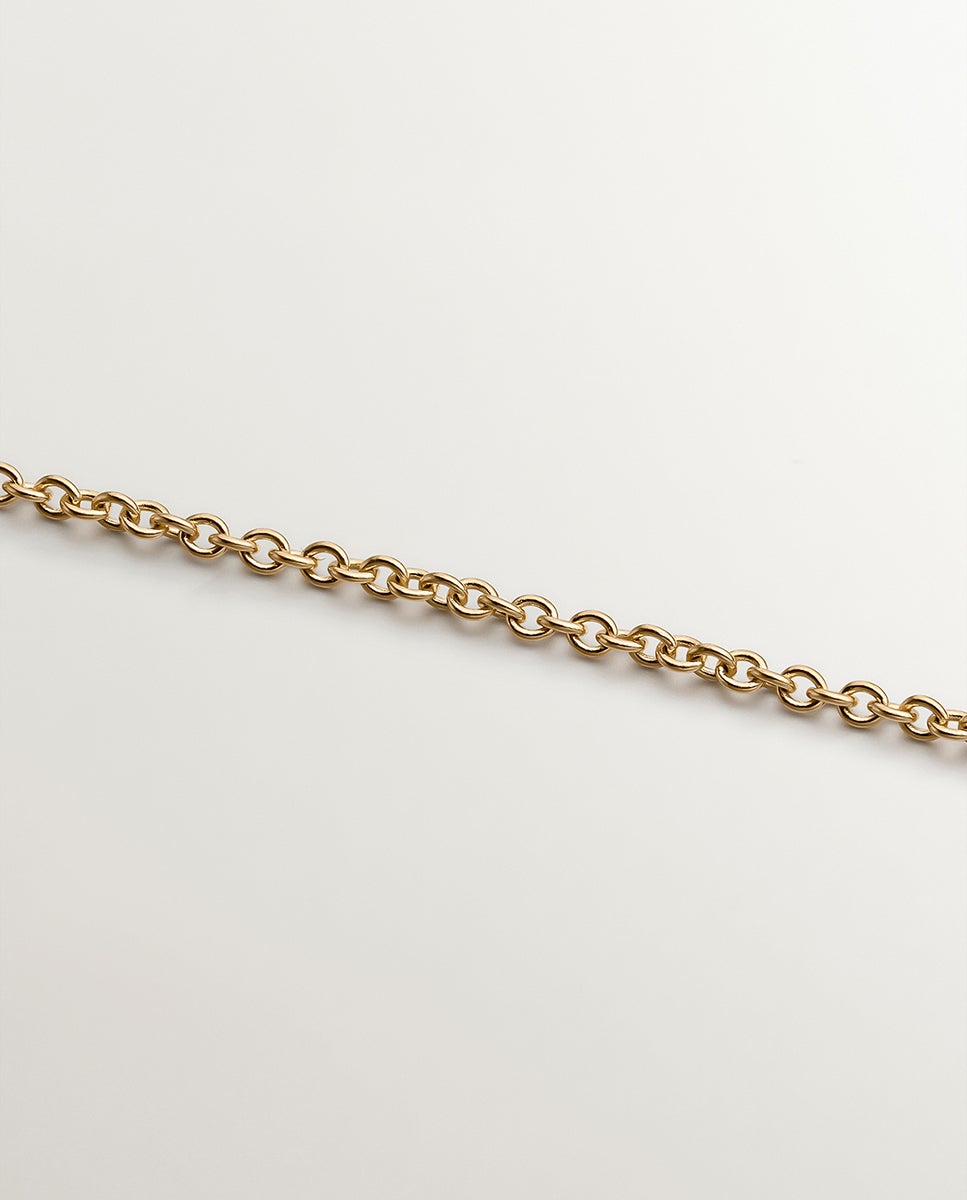 Cadena con colgante de oro amarillo de 18k con diamante de 0,1 cts - Aristocrazy - Oro Oro-5