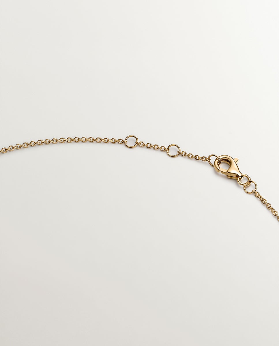 Cadena con colgante de oro amarillo de 18k con diamante de 0,1 cts - Aristocrazy - Oro Oro-7