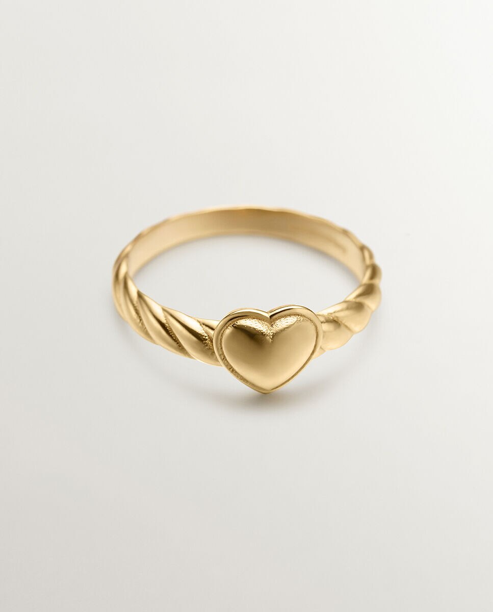 Anillo San Valent n de plata ba ada en oro de 18K Aristocrazy