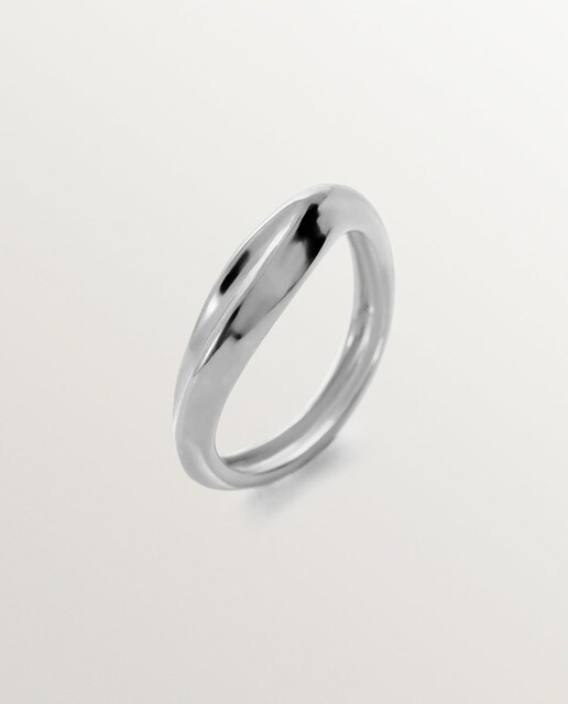 Imagen 0 de Anillo de plata 925 con textura