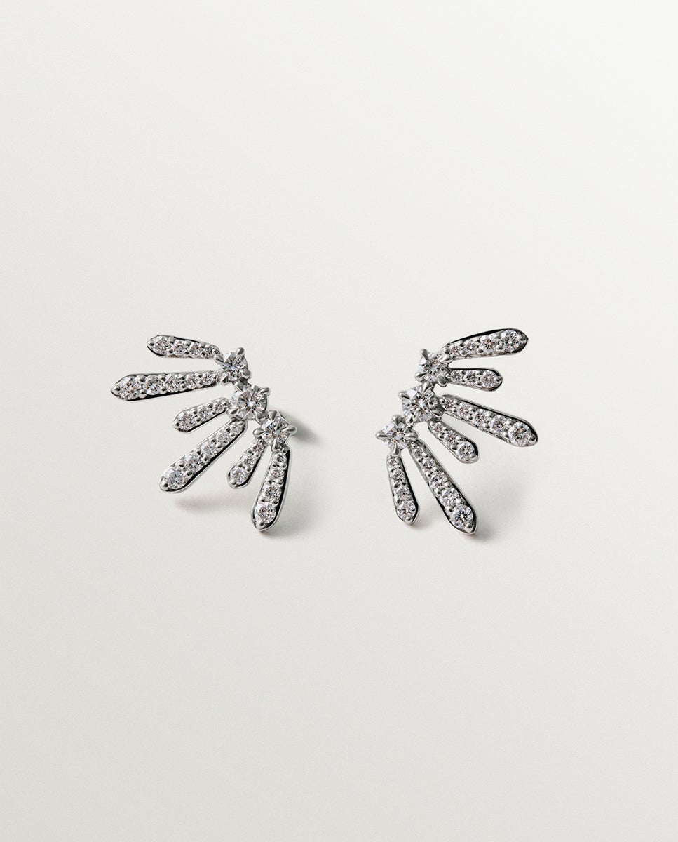 Earcuff de 925 con diamantes lab grown - Aristocrazy - Plata Plata-1