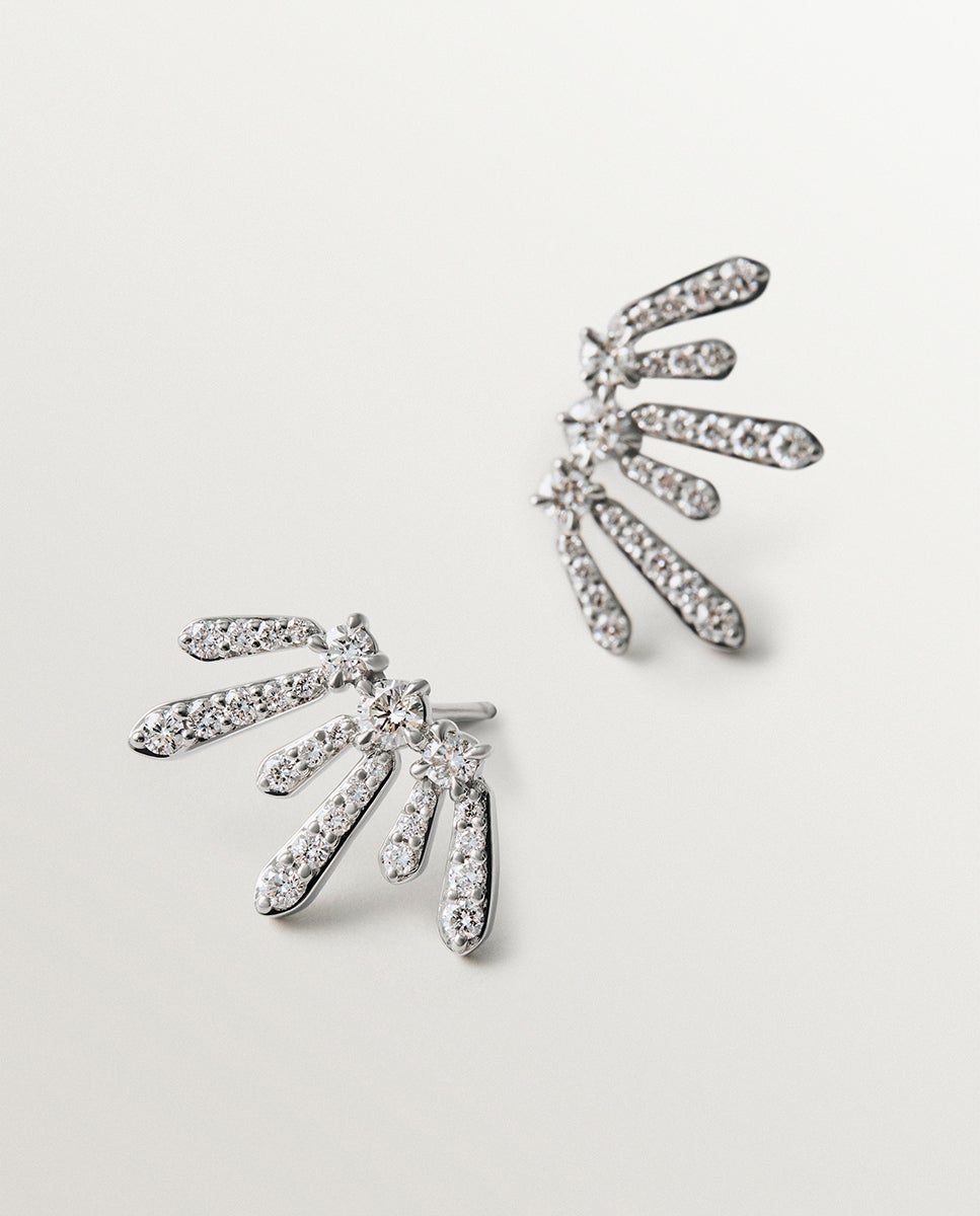 Earcuff de 925 con diamantes lab grown - Aristocrazy - Plata Plata-3