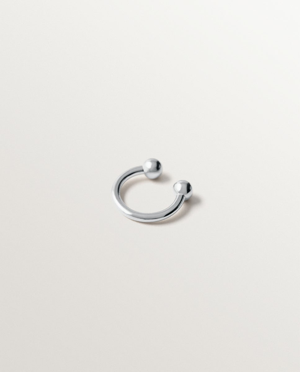 Earcuff liso de 925 - Aristocrazy - Plata Plata-3