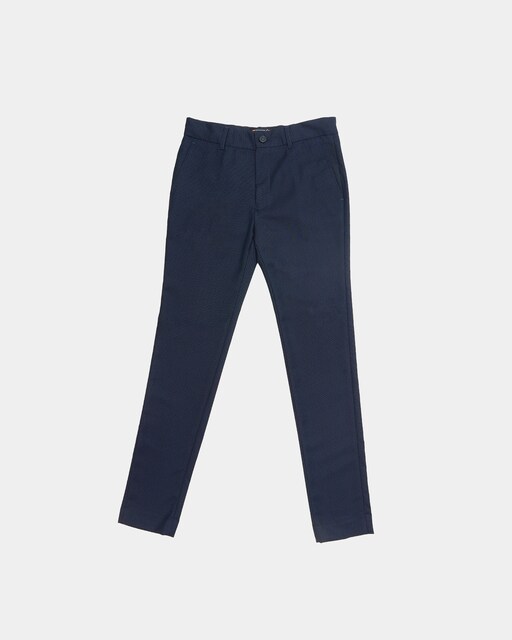 Imagen 0 de Pantalón de niño de traje en tejido estructura