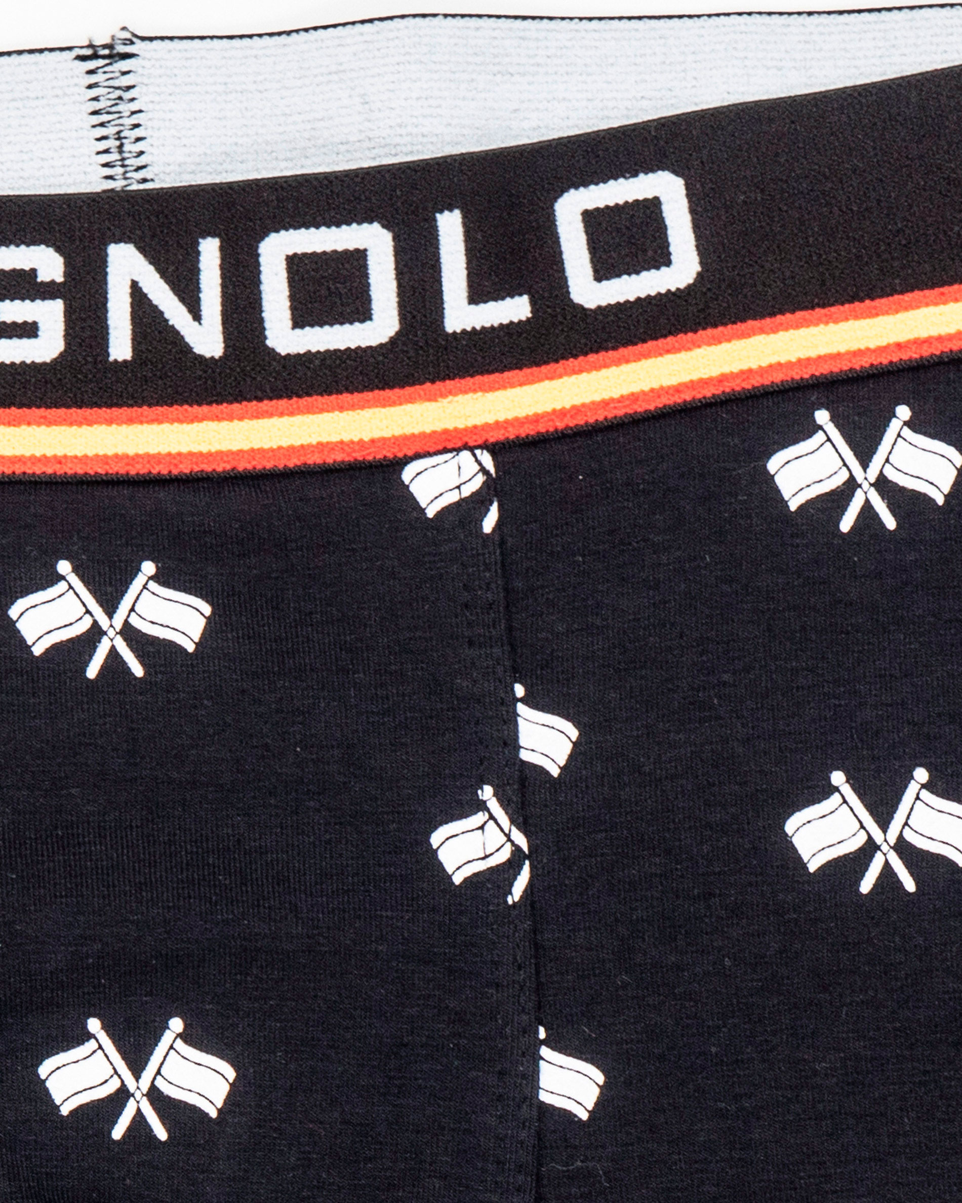 Pack dos boxers de hombre punto color negro - Spagnolo - Negro / Blanco Negro / Blanco-2