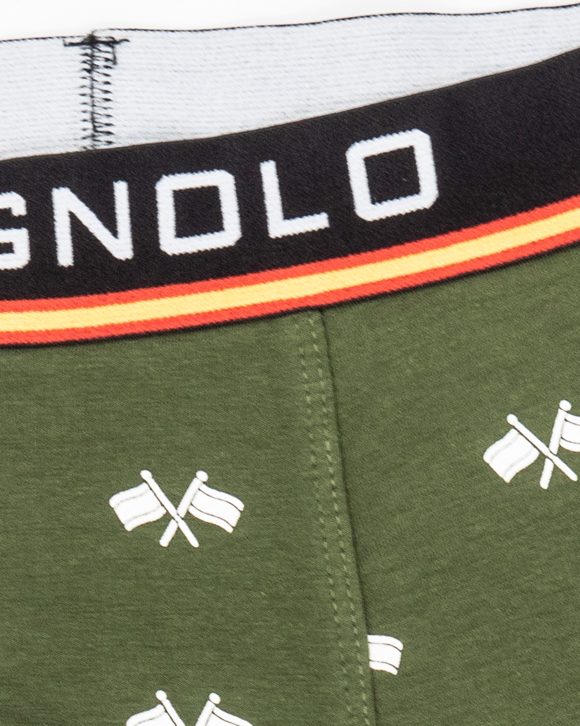Pack dos boxers de hombre punto color verde oscuro - Spagnolo - Verde Verde-2