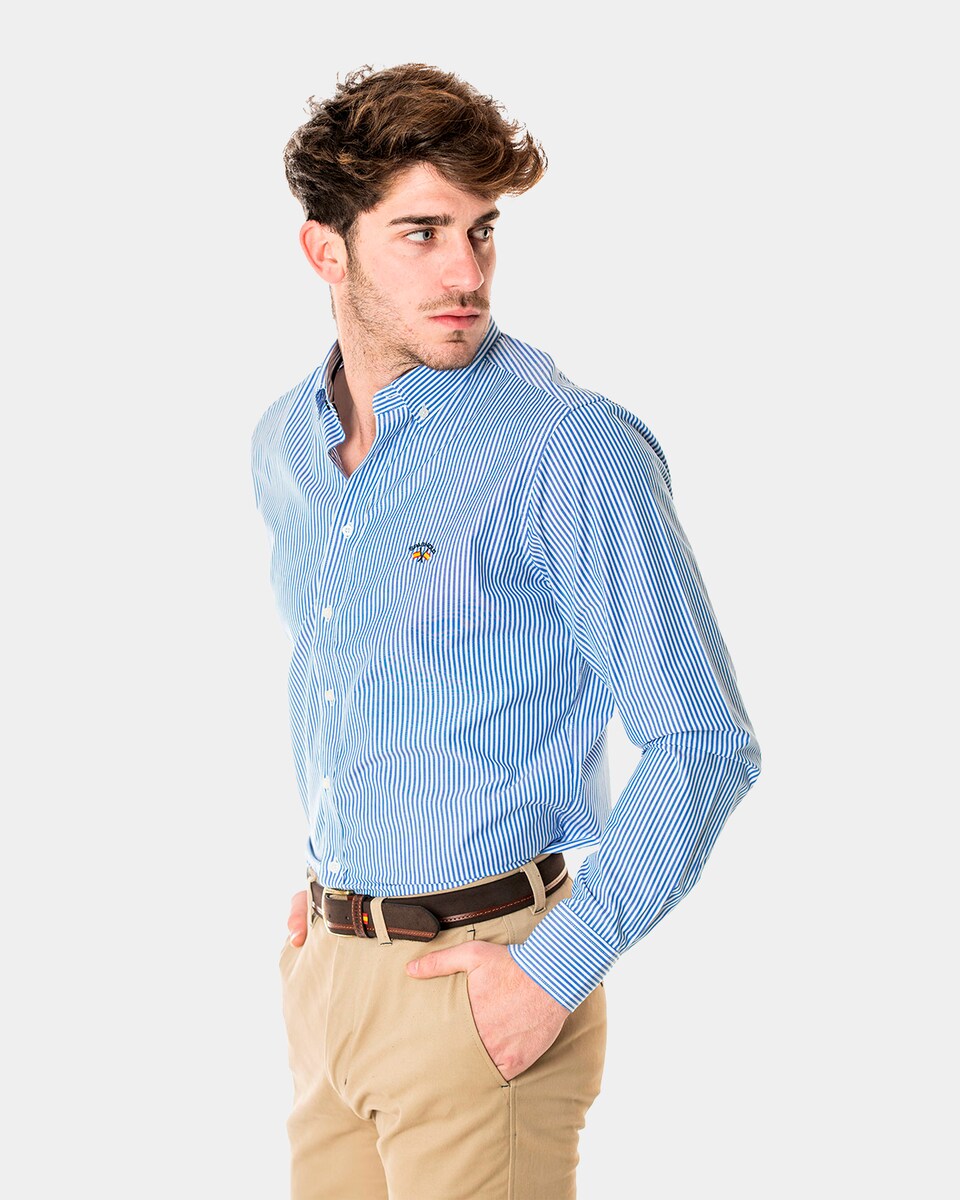 Bermudas Cinturon Spagnolo El Corte Ingles Slim Fit Camisa Popeln