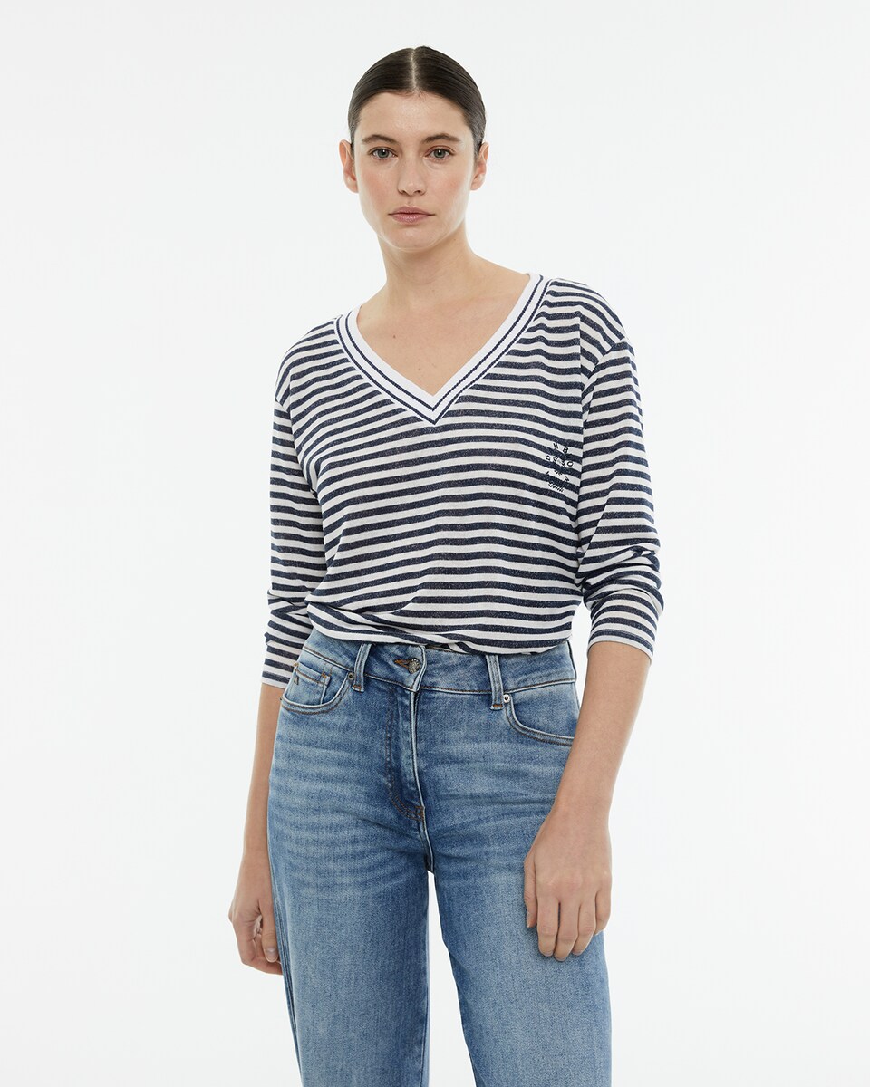 Moda Camisetas Mujer Manga Larga El Corte Ingles Camiseta De Mujer