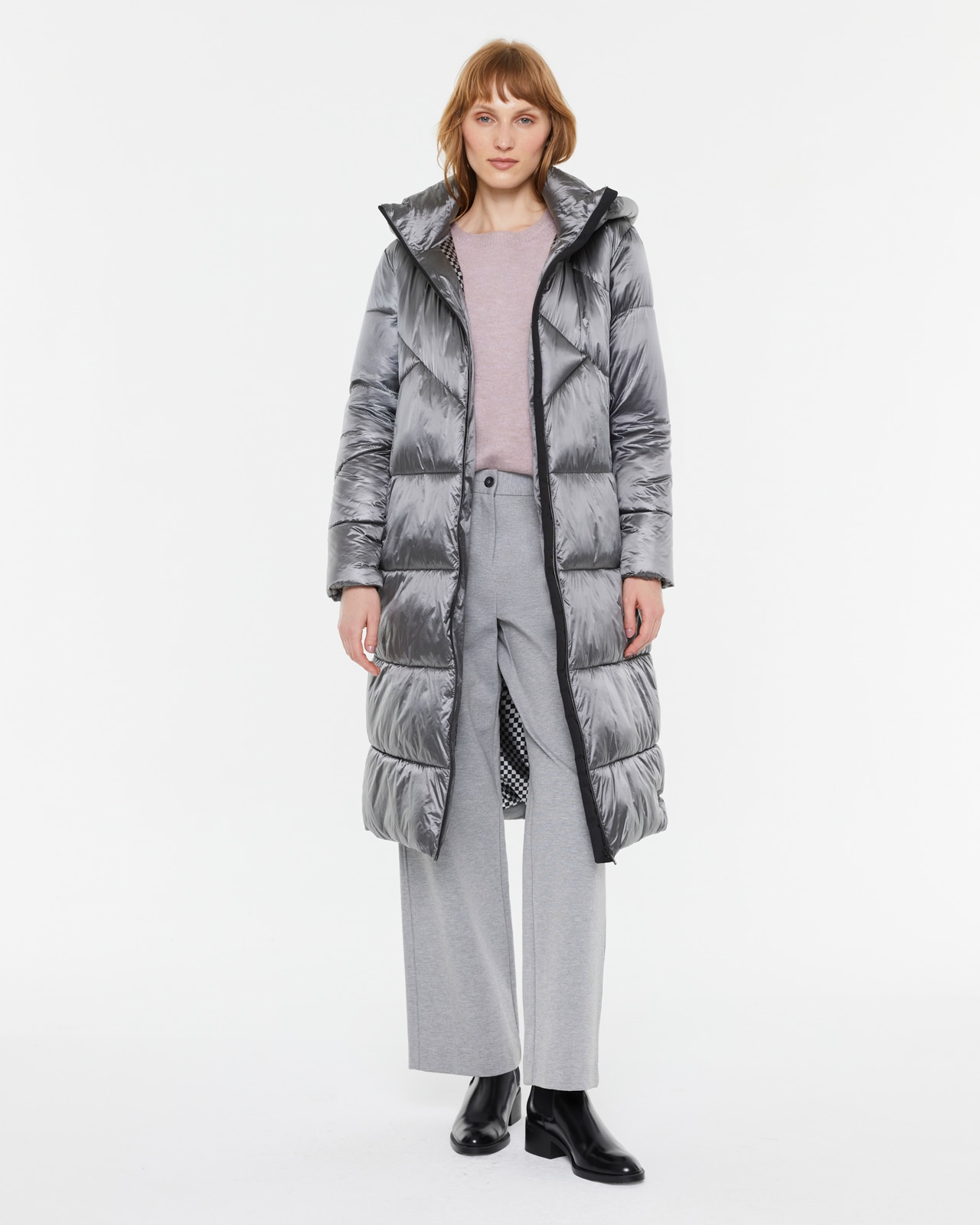 Imagen 0 de Parka larga de mujer acolchada