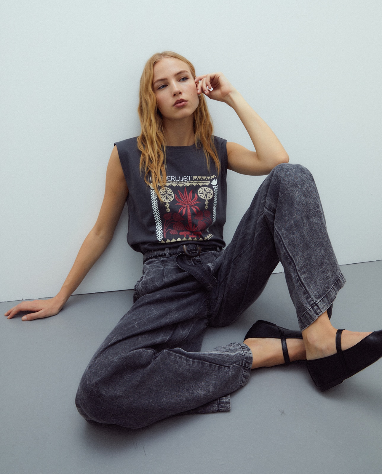 Andam - Camiseta de mujer sin mangas.