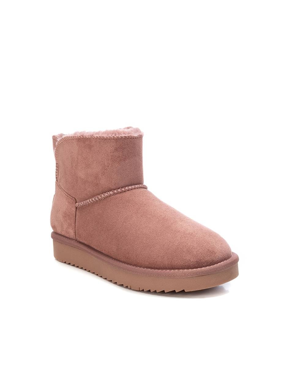 Botines con pelo de mujer con pelo interior - Xti - Nude Nude-3