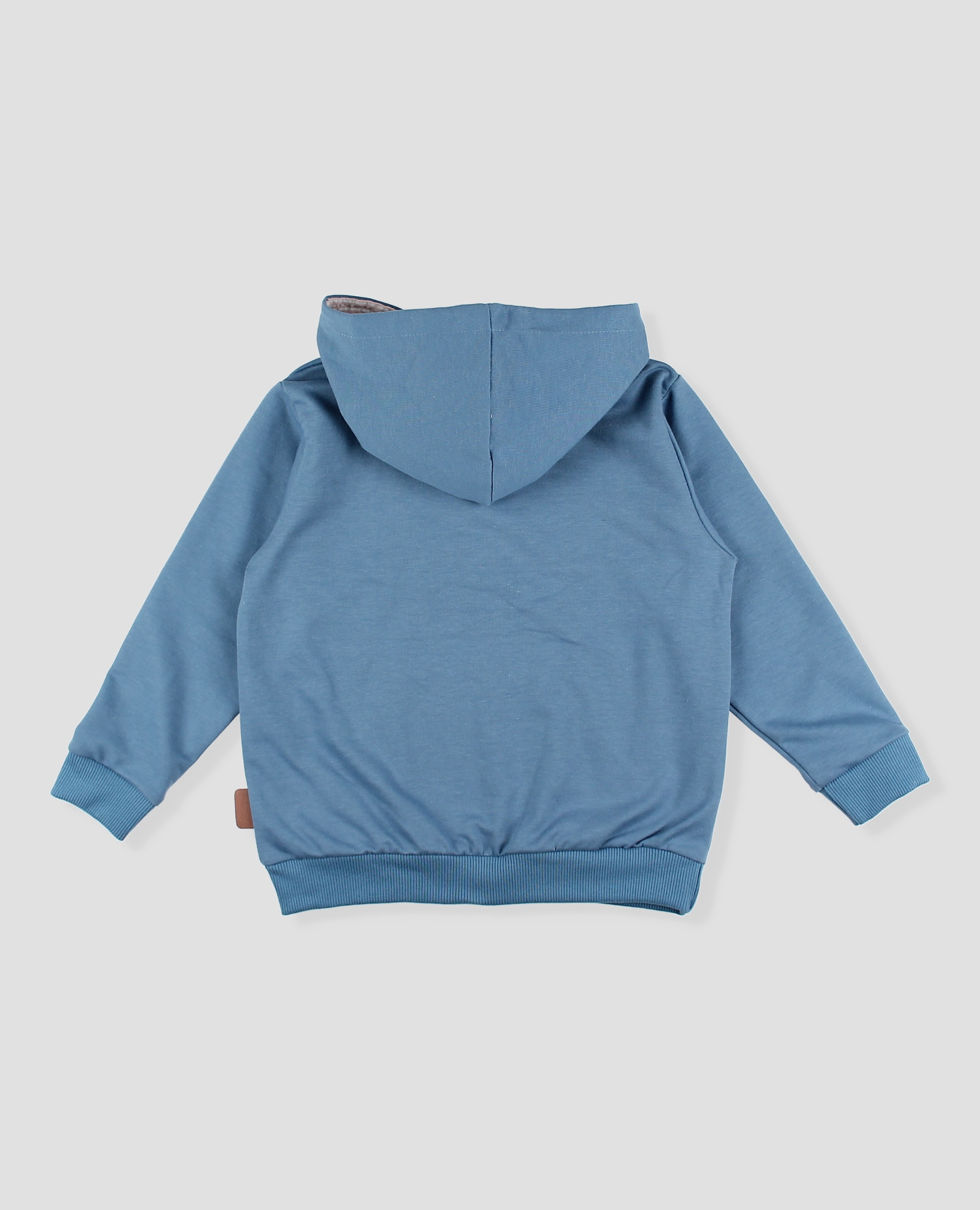 Sudadera con capucha con bicicleta niño de algodón - Foque - Azul claro Azul claro-2