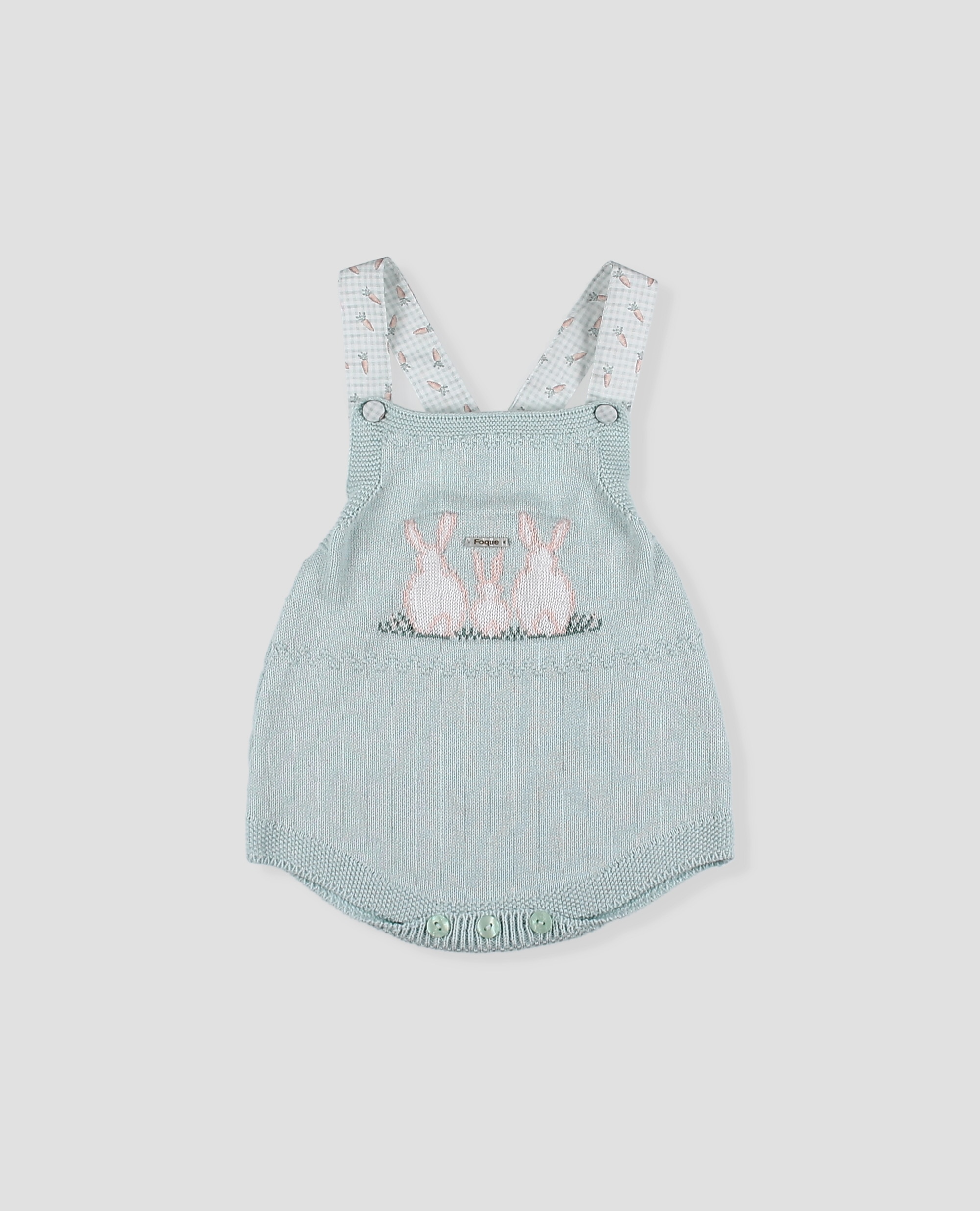 Ranita de punto de algodón unisex - Foque - Azul claro Azul claro-3