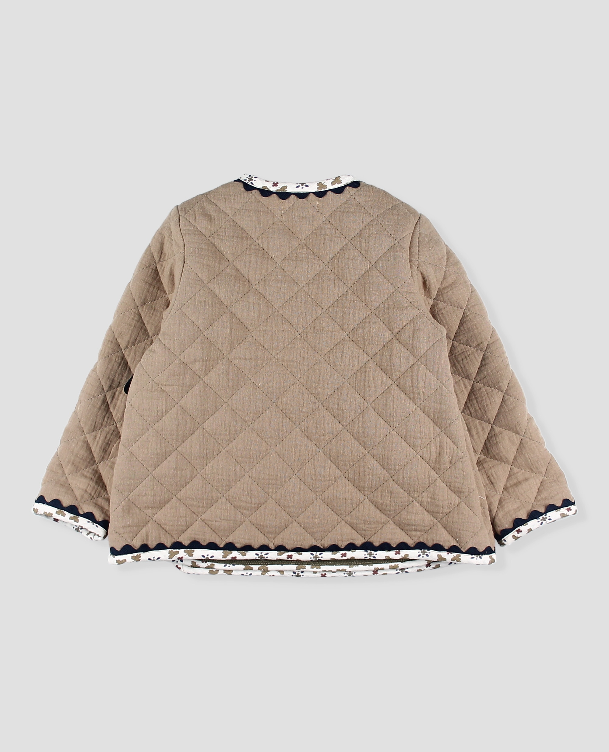 Imagen 3 de Chaqueta de tela acolchada niñacruzada - Foque - Musgo Musgo