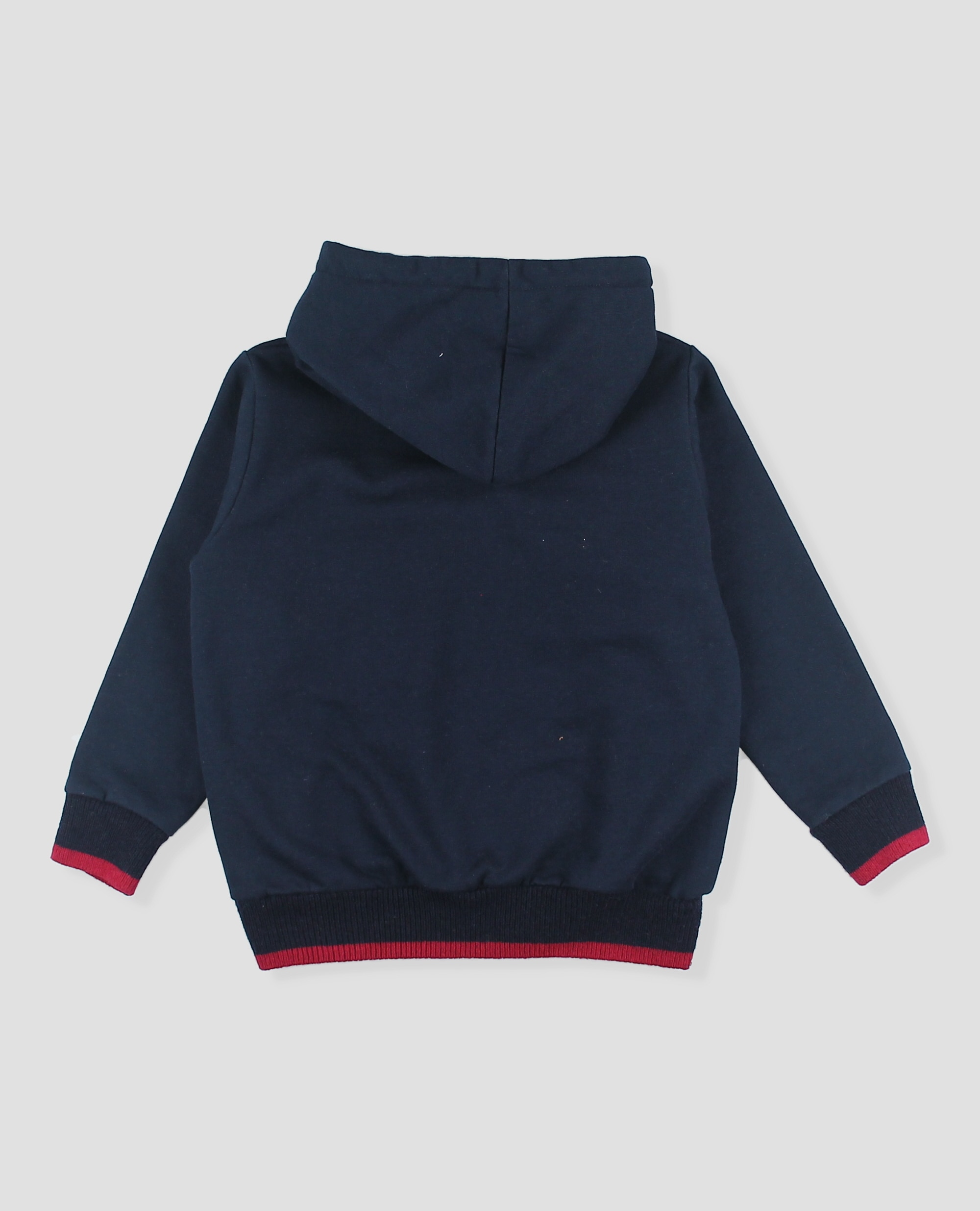Imagen 2 de Sudadera de niño con capucha y dibujo de soldados - Foque - Azul marino Azul marino