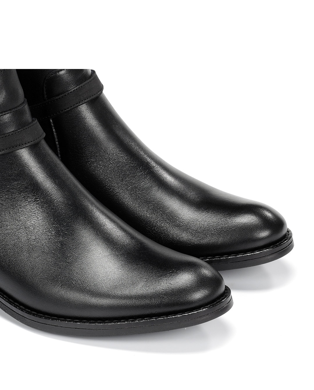Botines de mujer fabricados en piel - Fluchos - Negro Negro-6