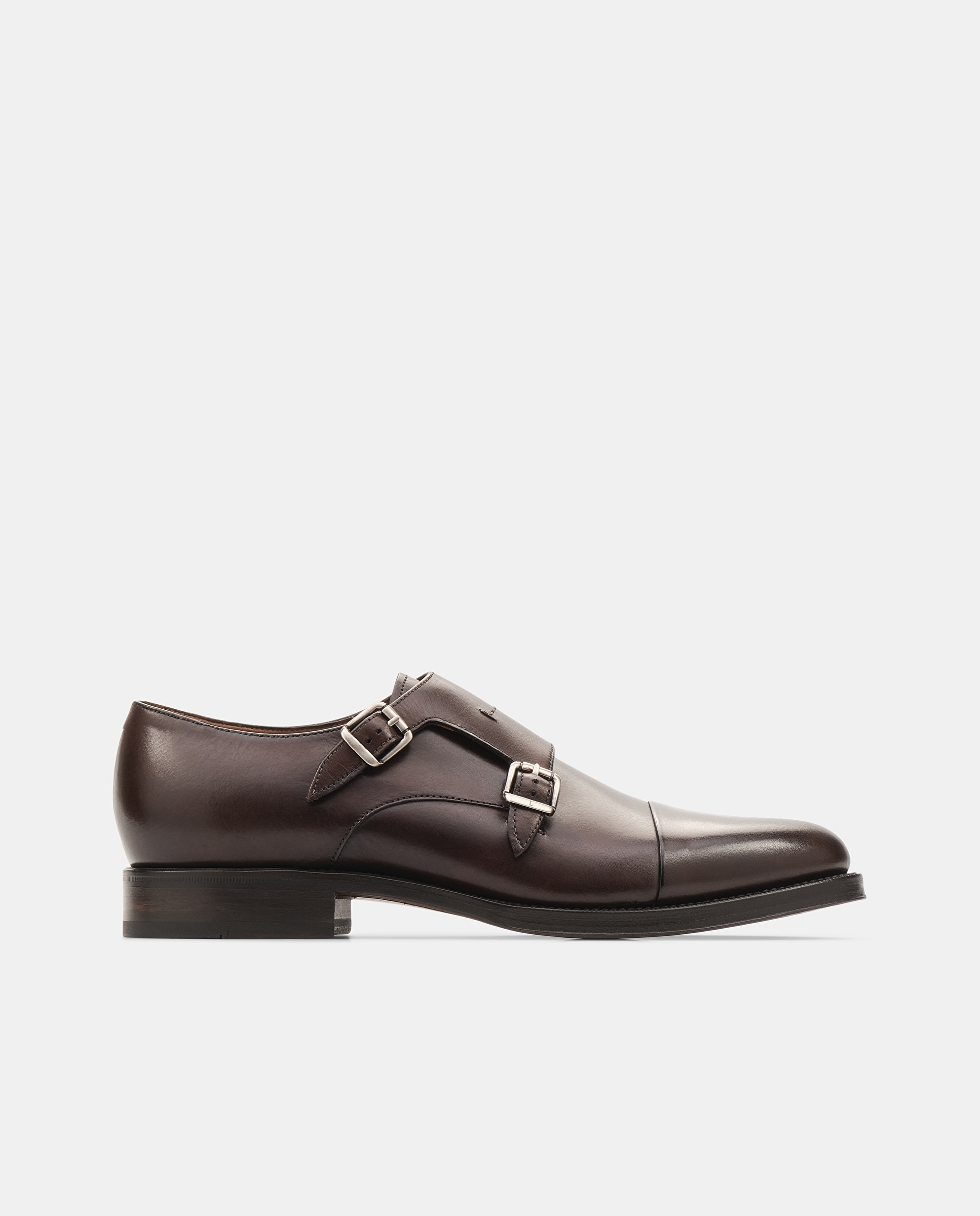 Zapatos de vestir premium de piel de vacuno de hombre - Moka Moka-1