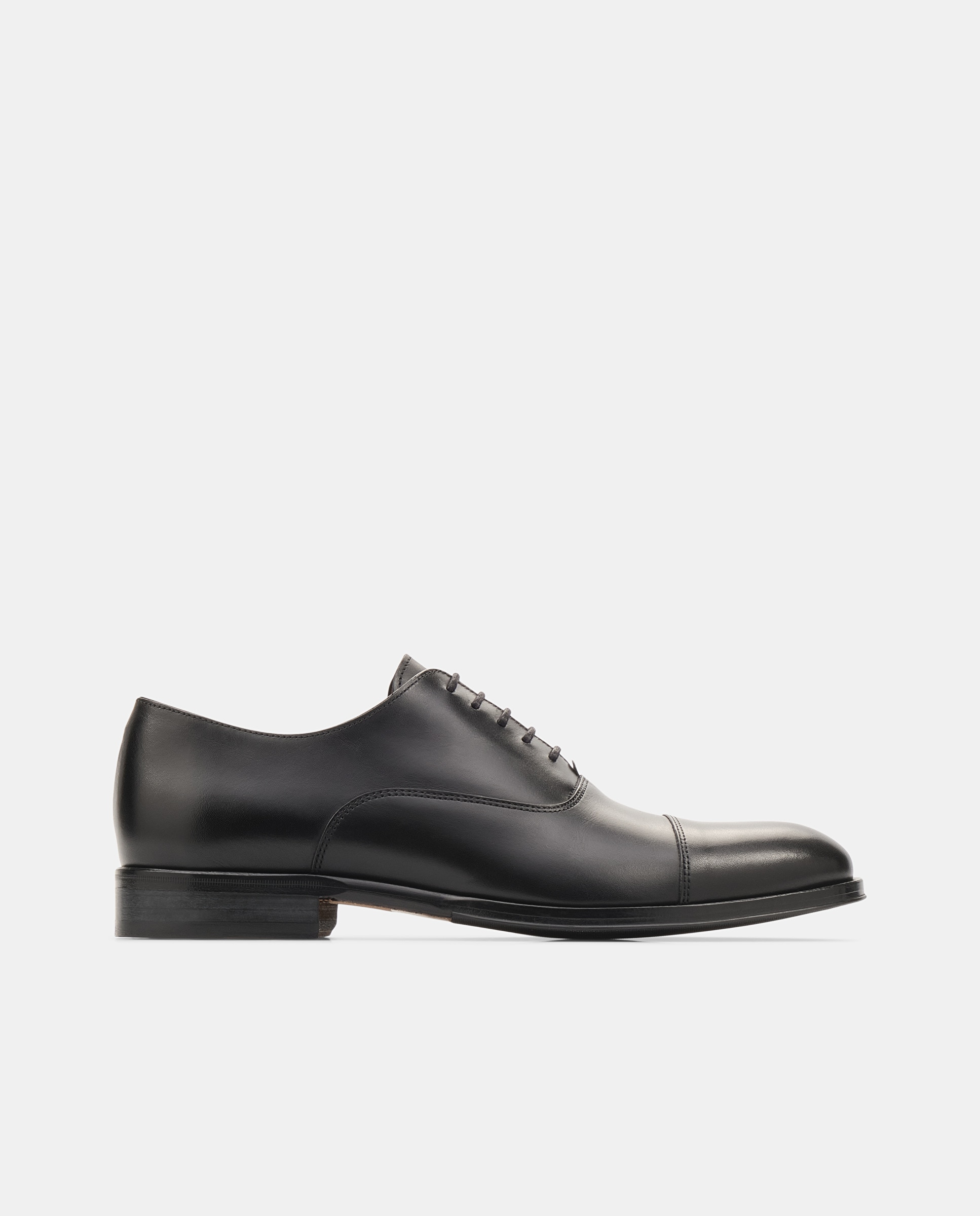 Lottusse - Zapatos oxford Lenox de piel de vacuno moka de hombre.