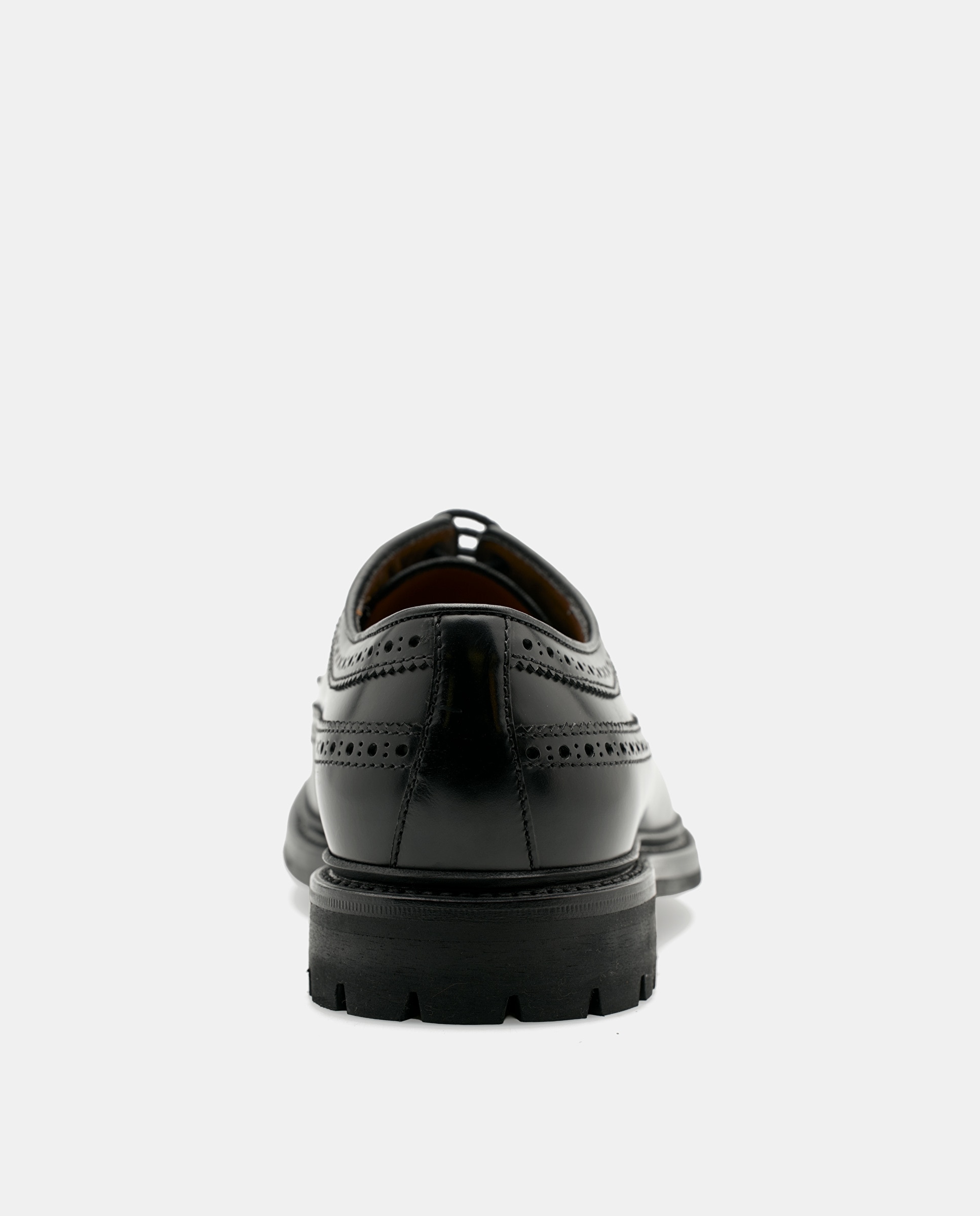Zaptos de cordones walton de hombre de piel de vacuno - Lottusse - Negro Negro-2