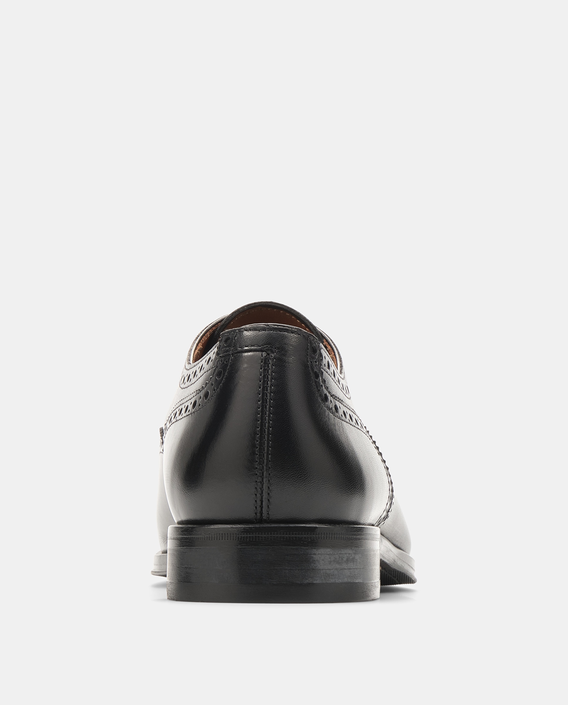 Zapato oxford lenox de hombre de piel de vacuno - Lottusse - Negro Negro-2