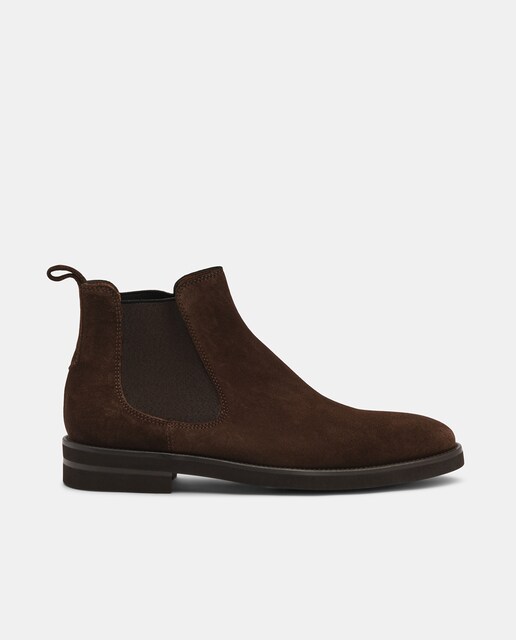 Imagen 0 de Botines de hombre Holborn de piel con elásticos