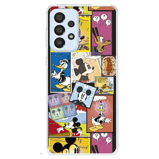 Funda Para Samsung galaxy a33 5g oficial disney mickey comic transparente proteger tu carcasa